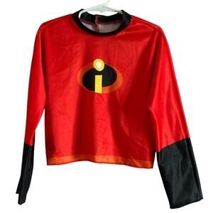 Disney the Incredibles 2 Kids Shirt Red Black Small 4-6